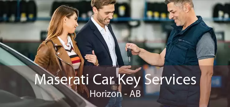 Maserati Car Key Services Horizon - AB
