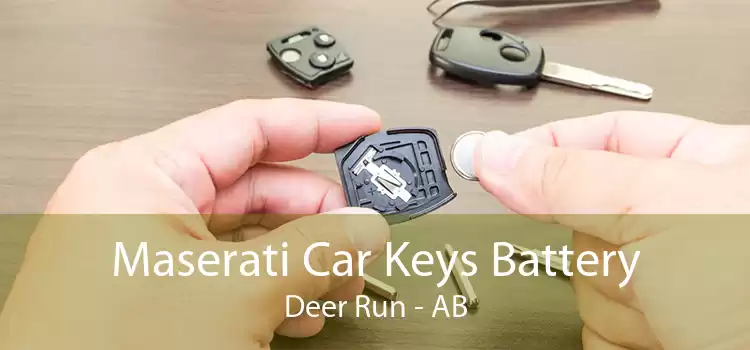 Maserati Car Keys Battery Deer Run - AB
