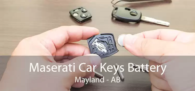 Maserati Car Keys Battery Mayland - AB