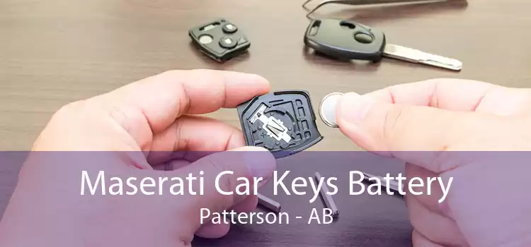 Maserati Car Keys Battery Patterson - AB