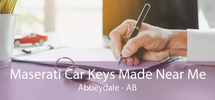 Maserati Car Keys Made Near Me Abbeydale - AB