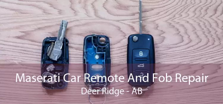 Maserati Car Remote And Fob Repair Deer Ridge - AB