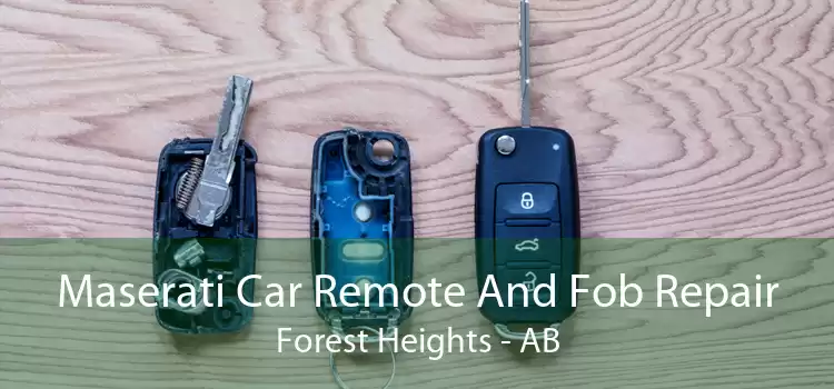 Maserati Car Remote And Fob Repair Forest Heights - AB