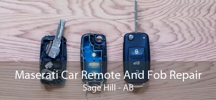 Maserati Car Remote And Fob Repair Sage Hill - AB