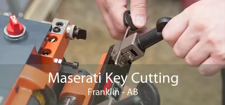 Maserati Key Cutting Franklin - AB