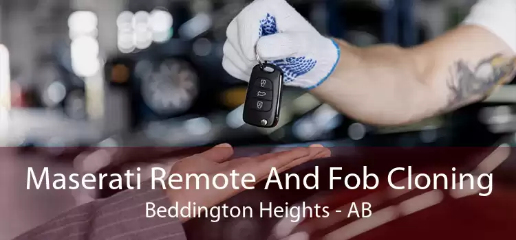 Maserati Remote And Fob Cloning Beddington Heights - AB