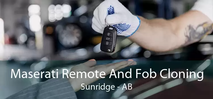 Maserati Remote And Fob Cloning Sunridge - AB