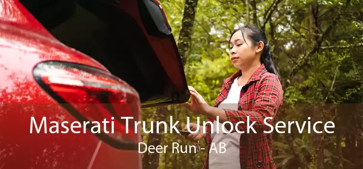 Maserati Trunk Unlock Service Deer Run - AB