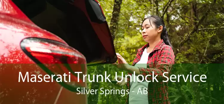 Maserati Trunk Unlock Service Silver Springs - AB
