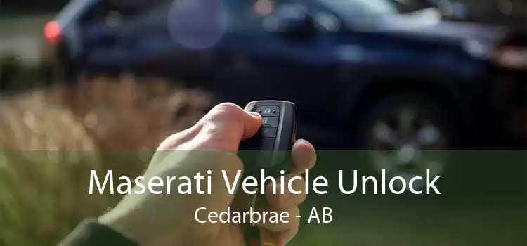 Maserati Vehicle Unlock Cedarbrae - AB