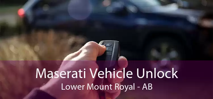 Maserati Vehicle Unlock Lower Mount Royal - AB