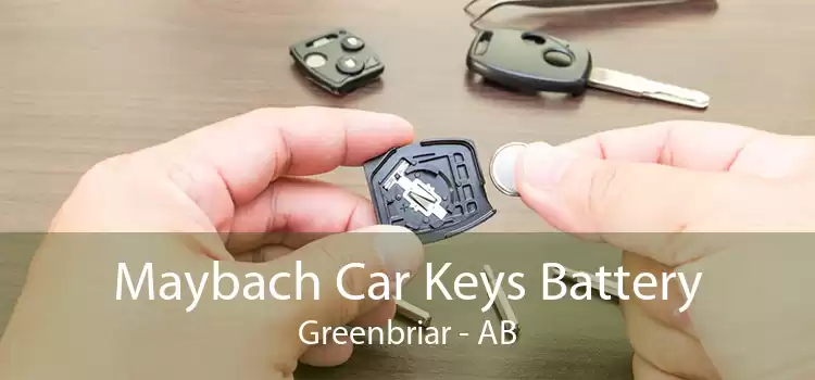 Maybach Car Keys Battery Greenbriar - AB