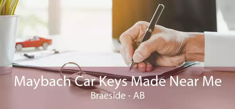 Maybach Car Keys Made Near Me Braeside - AB