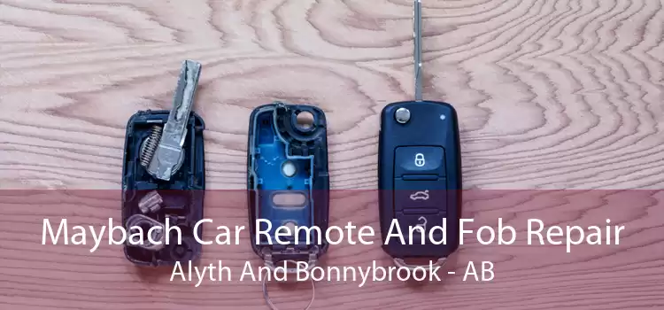 Maybach Car Remote And Fob Repair Alyth And Bonnybrook - AB