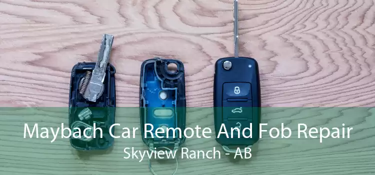 Maybach Car Remote And Fob Repair Skyview Ranch - AB
