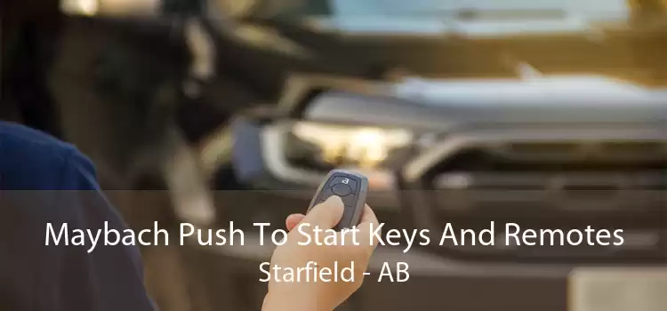 Maybach Push To Start Keys And Remotes Starfield - AB