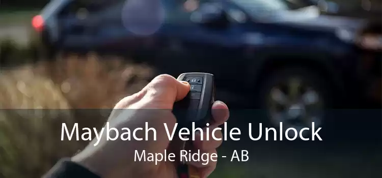 Maybach Vehicle Unlock Maple Ridge - AB