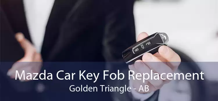 Mazda Car Key Fob Replacement Golden Triangle - AB