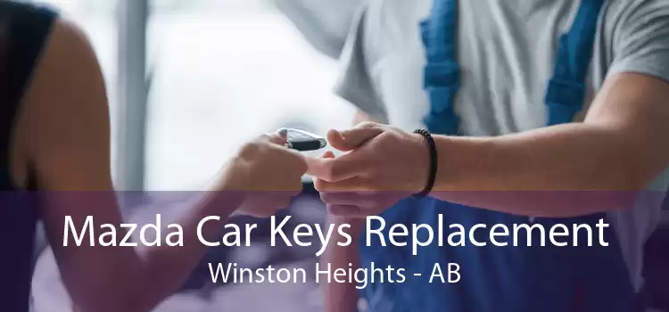 Mazda Car Keys Replacement Winston Heights - AB