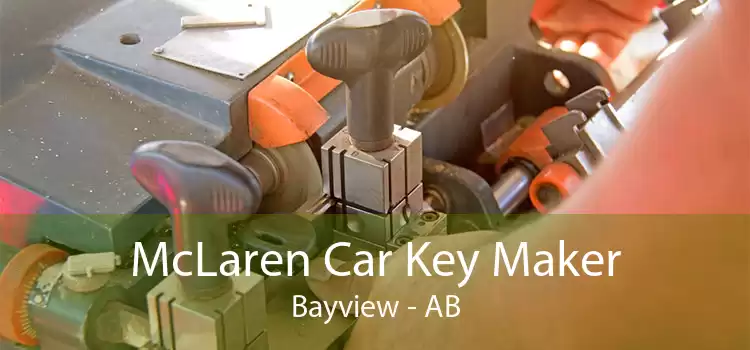 McLaren Car Key Maker Bayview - AB
