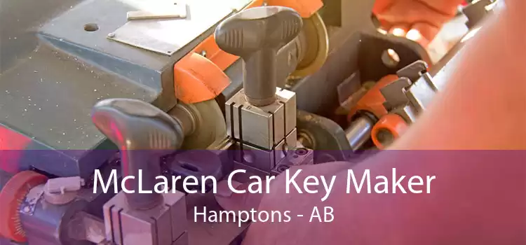 McLaren Car Key Maker Hamptons - AB