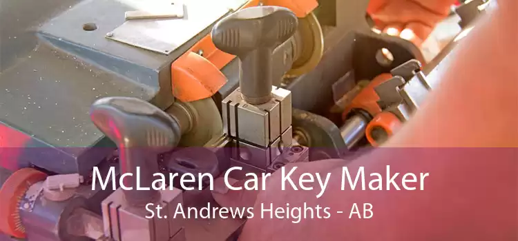 McLaren Car Key Maker St. Andrews Heights - AB