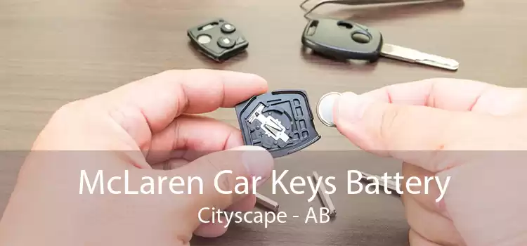 McLaren Car Keys Battery Cityscape - AB