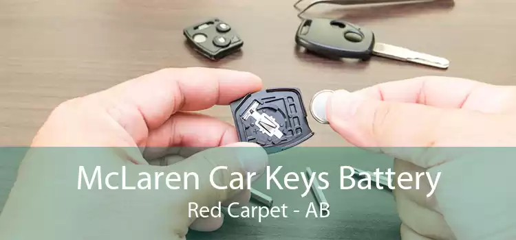McLaren Car Keys Battery Red Carpet - AB