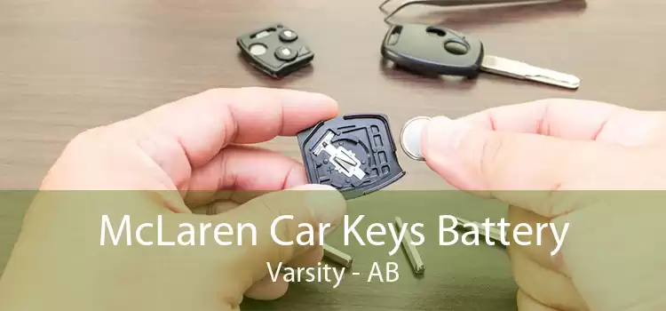 McLaren Car Keys Battery Varsity - AB