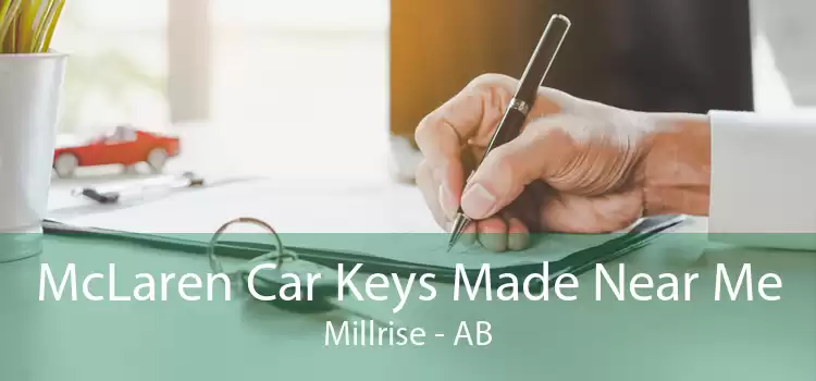 McLaren Car Keys Made Near Me Millrise - AB