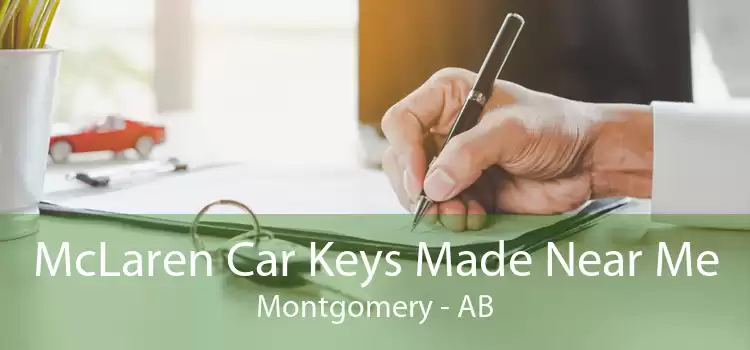 McLaren Car Keys Made Near Me Montgomery - AB