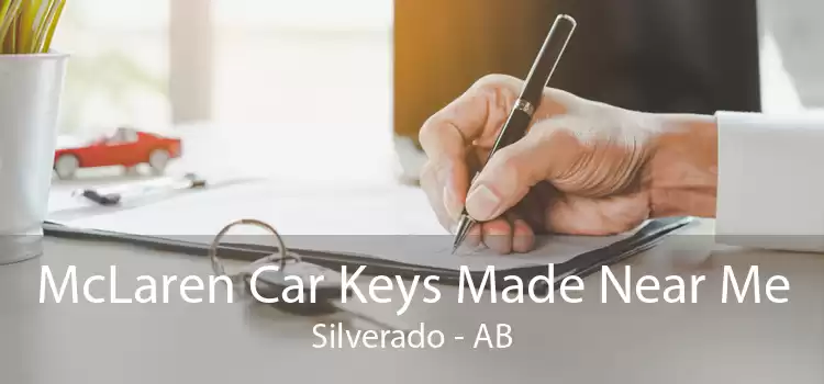 McLaren Car Keys Made Near Me Silverado - AB