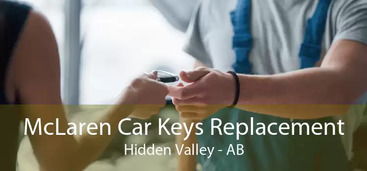 McLaren Car Keys Replacement Hidden Valley - AB