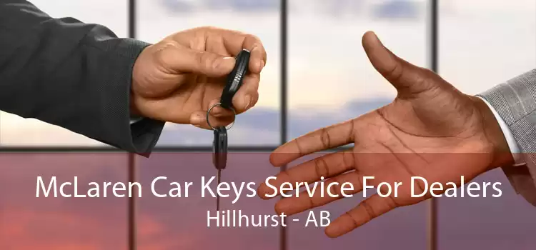 McLaren Car Keys Service For Dealers Hillhurst - AB