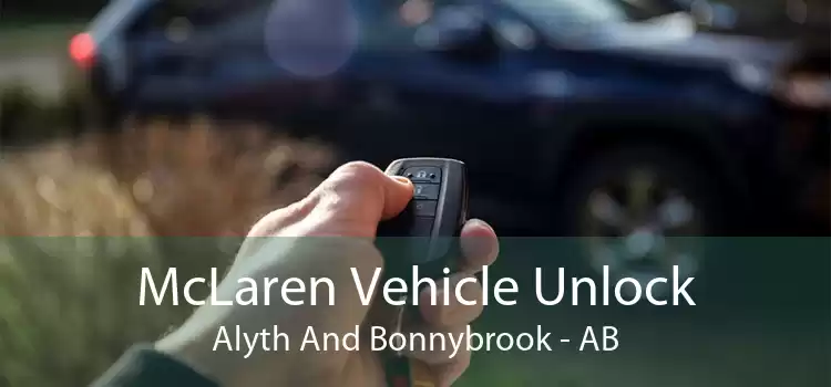 McLaren Vehicle Unlock Alyth And Bonnybrook - AB