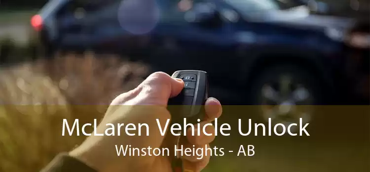 McLaren Vehicle Unlock Winston Heights - AB