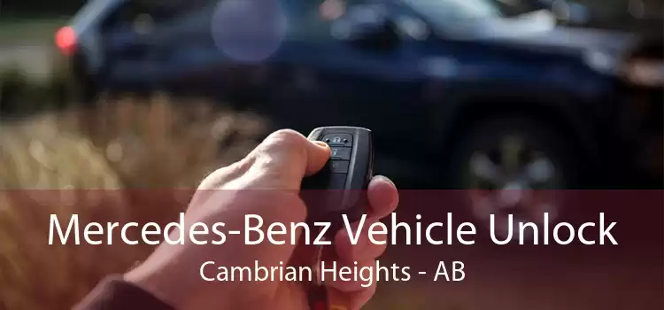 Mercedes-Benz Vehicle Unlock Cambrian Heights - AB