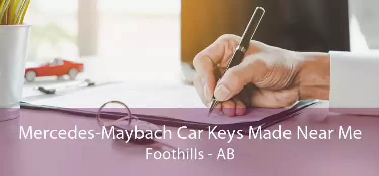 Mercedes-Maybach Car Keys Made Near Me Foothills - AB