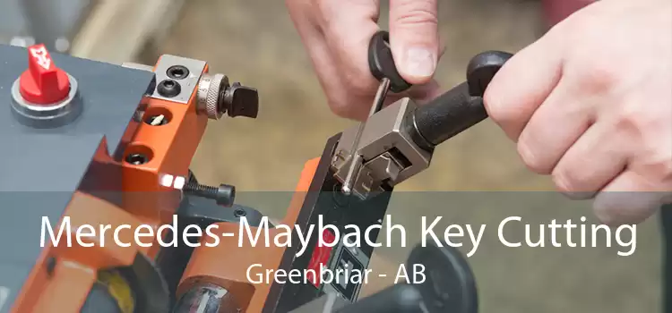Mercedes-Maybach Key Cutting Greenbriar - AB