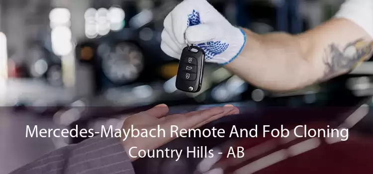 Mercedes-Maybach Remote And Fob Cloning Country Hills - AB