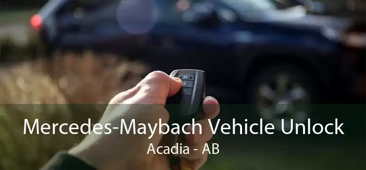 Mercedes-Maybach Vehicle Unlock Acadia - AB