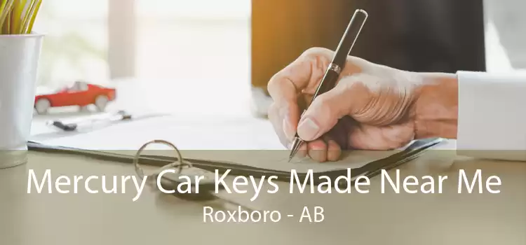 Mercury Car Keys Made Near Me Roxboro - AB