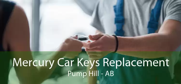 Mercury Car Keys Replacement Pump Hill - AB