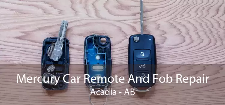 Mercury Car Remote And Fob Repair Acadia - AB