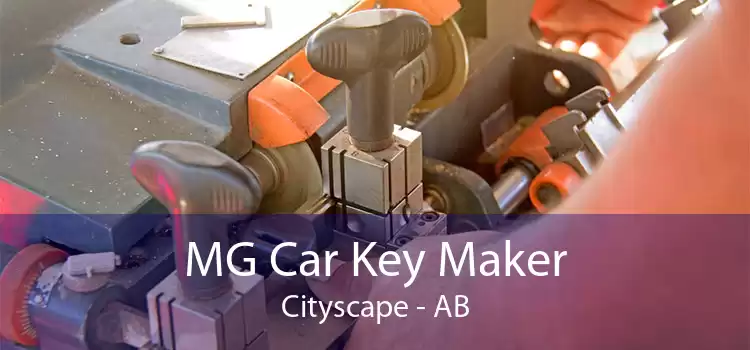 MG Car Key Maker Cityscape - AB
