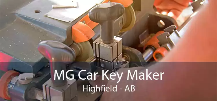 MG Car Key Maker Highfield - AB