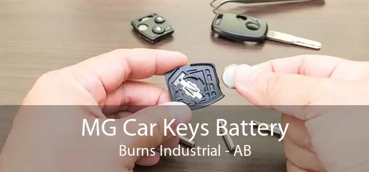 MG Car Keys Battery Burns Industrial - AB