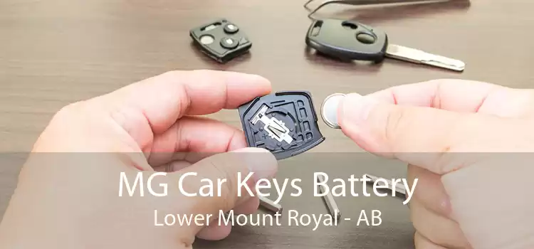 MG Car Keys Battery Lower Mount Royal - AB