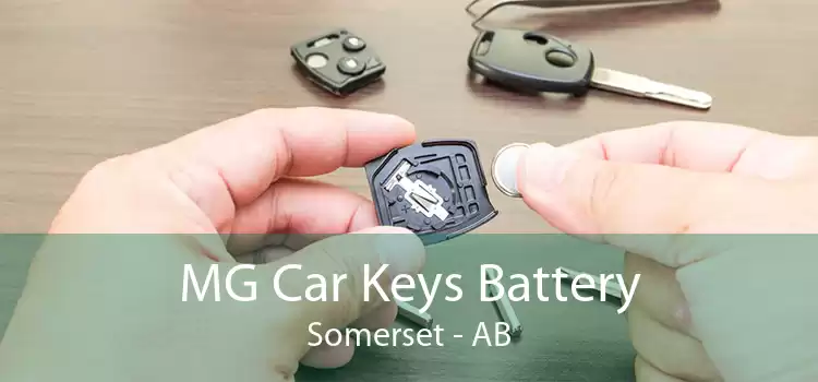 MG Car Keys Battery Somerset - AB