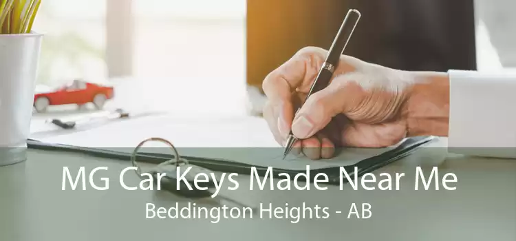 MG Car Keys Made Near Me Beddington Heights - AB